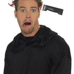 Smiffys Knife Through Head Halloween Accessories