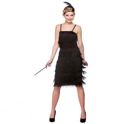 Wicked Female Costumes Jazzy Flapper Black