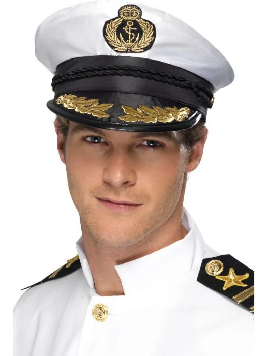 Smiffys Captain Hat Army, Sailor & Pilot 1 Smiffys Captain Hat Army, Sailor & Pilot