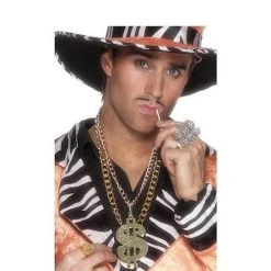 Smiffys Dollar Sign Medallion