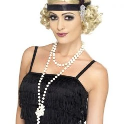 Smiffys Pearl Necklace