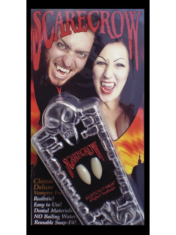 Wicked Scarecrow, Vampire Fangs Halloween Accessories 1 Wicked Scarecrow, Vampire Fangs Halloween Accessories