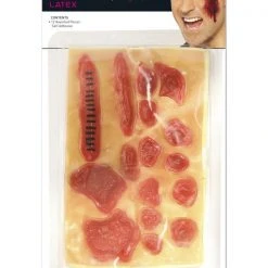Smiffys Prosthetics & Wounds Latex, Gory Wounds