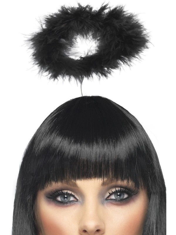 Smiffys Body Parts Angel Halo, Black 1 Smiffys Body Parts Angel Halo, Black