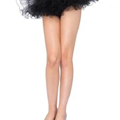 Leg Avenue Tu Tu's Swirl Edge Tutu. Black