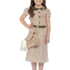 Smiffys Kids Costumes All WW2 Evacuee Girl