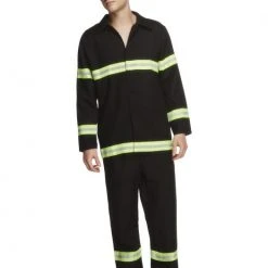 Smiffys Fireman Costume Male Costumes