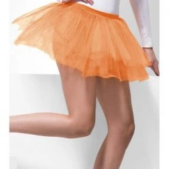 Smiffys Tutu Underskirt, Neon Orange