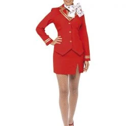 Smiffys Female Costumes Trolley Dolly