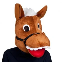 Wicked Plush Horse Mask Animal Masks Full Overhead