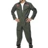 Smiffys Top Gun Costume Male Costumes