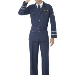 Smiffys Male Costumes WW2 Air Force Captain
