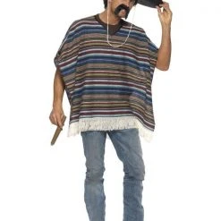 Smiffys Poncho, Authentic Male Costumes