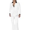 Smiffys 1970's White Suit Male Costumes