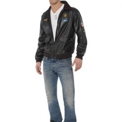 Smiffys Male Costumes Top Gun Bomber Jacket