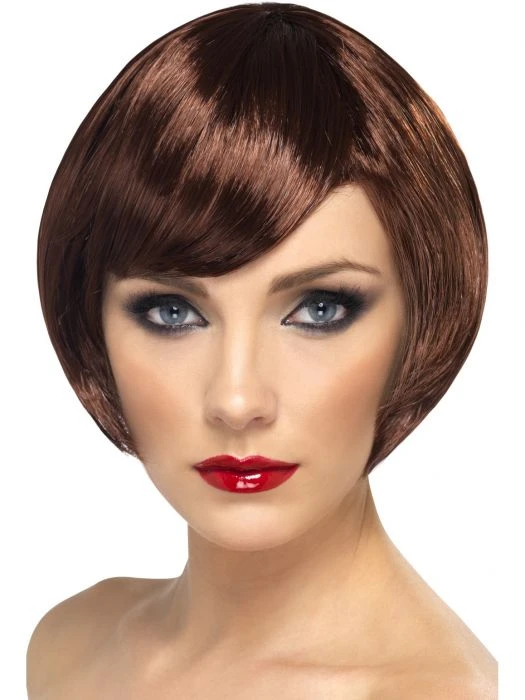 Smiffys Babe Wig, Brown Womens 1 Smiffys Babe Wig, Brown Womens