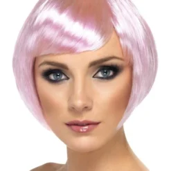 Smiffys Babe Wig, Pink