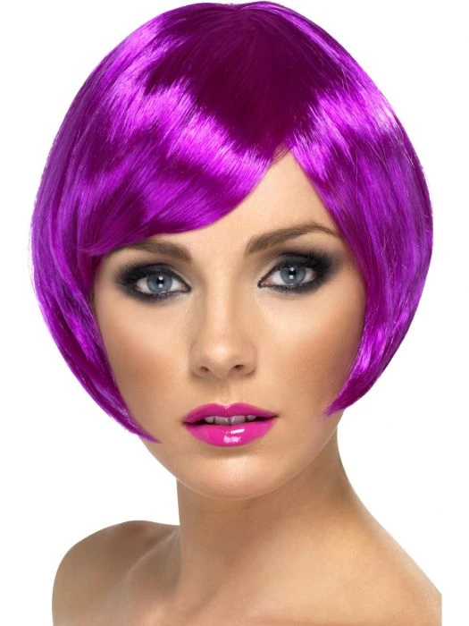 Smiffys Babe Wig, Purple 1 Smiffys Babe Wig, Purple