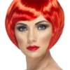 Smiffys Babe Wig, Red Womens