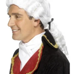 Smiffys Court Wig Mens