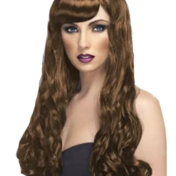 Smiffys Desire Wig, Brown