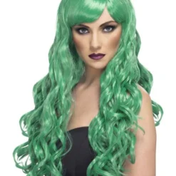 Smiffys Desire Wig, Green