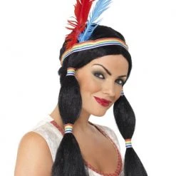 Smiffys Wild West Native American Princess Wig