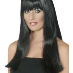 Smiffys Mystique Wig, Black