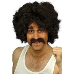Smiffys Retro Kit Wig, Tash 1980's & 90's