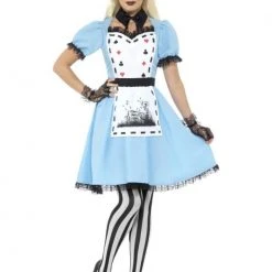 Smiffys Alice, Dark Tea Party Costume