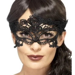Smiffys Filigree, Lace Heart Eyemask