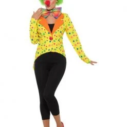 Smiffys Female Costumes Clown Tailcoat Jacket