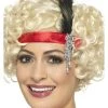 Smiffys 1920's & 30's Charleston Headband, Red