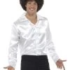 Smiffys 60's Shirt White Male Costumes