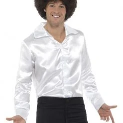 Smiffys 60's Shirt White Male Costumes