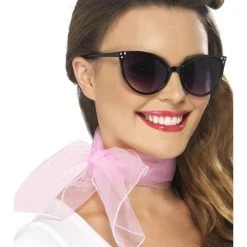 Smiffys 50's Chiffon Neck Scarf 1940's & 50's