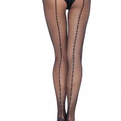 Leg Avenue Pro Dance Tights, Fishnet, Rhinestone Halloween Hosiery