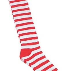 Bristol Clown Socks, Red/White