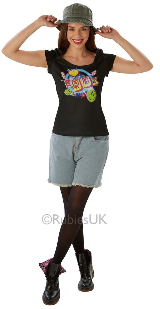 Rubies I Love The 90's Tee Shirt 1 Rubies I Love The 90's Tee Shirt