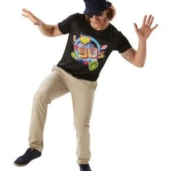 Rubies Female Costumes I Love The 90's Tee Shirt, Male