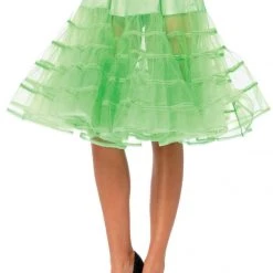 Leg Avenue Knee Length Petticoat, Green Tu Tu's