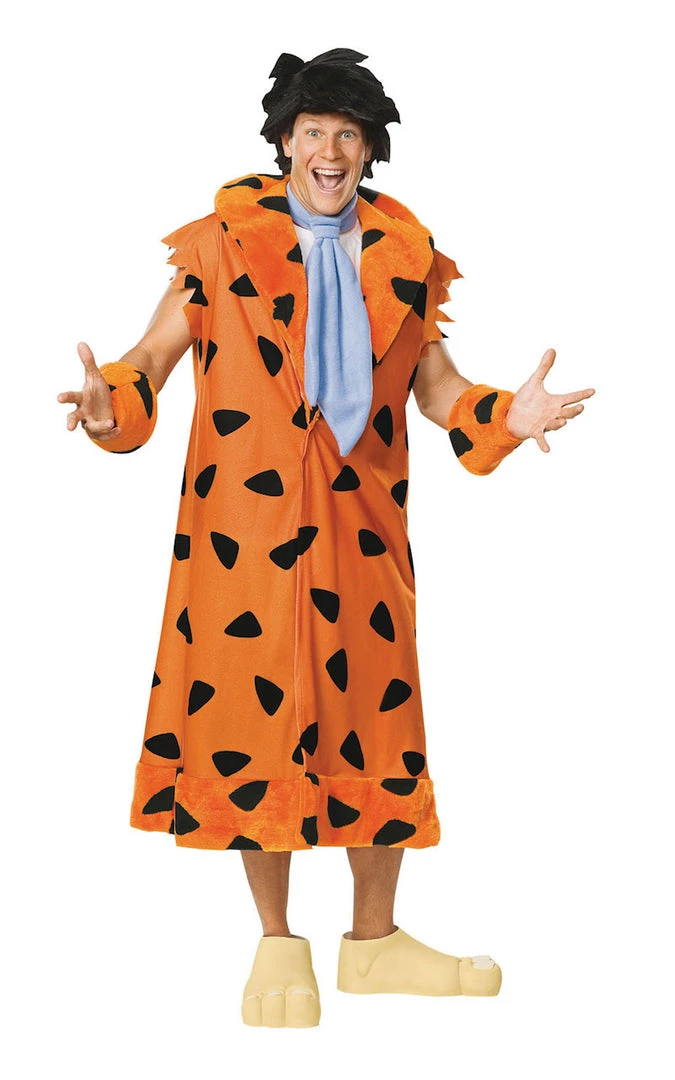 Rubies Male Costumes Flintstones, Fred, Deluxe 1 Rubies Male Costumes Flintstones, Fred, Deluxe