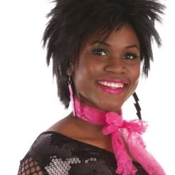 Bristol 80's Neon Scarf, Pink