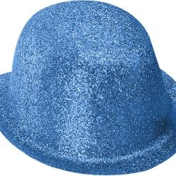 Bristol Glitter Blue Plastic Bowler