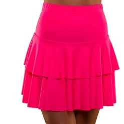 Wicked 80's Ra Ra Skirt, Neon Pink