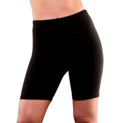 Wicked 80's Cycle Shorts, Black