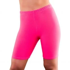 Wicked 80's Cycle Shorts, Neon Pink 1980's & 90's