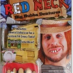 Wicked Big Bubba Dentures - Red Neck Halloween Accessories
