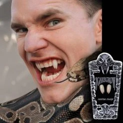 Wicked Scarecrow, Viper Fangs Halloween Accessories