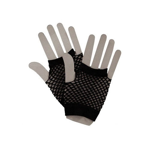 Wicked 80's Net Gloves, Black 1980's & 90's 1 Wicked 80's Net Gloves, Black 1980's & 90's